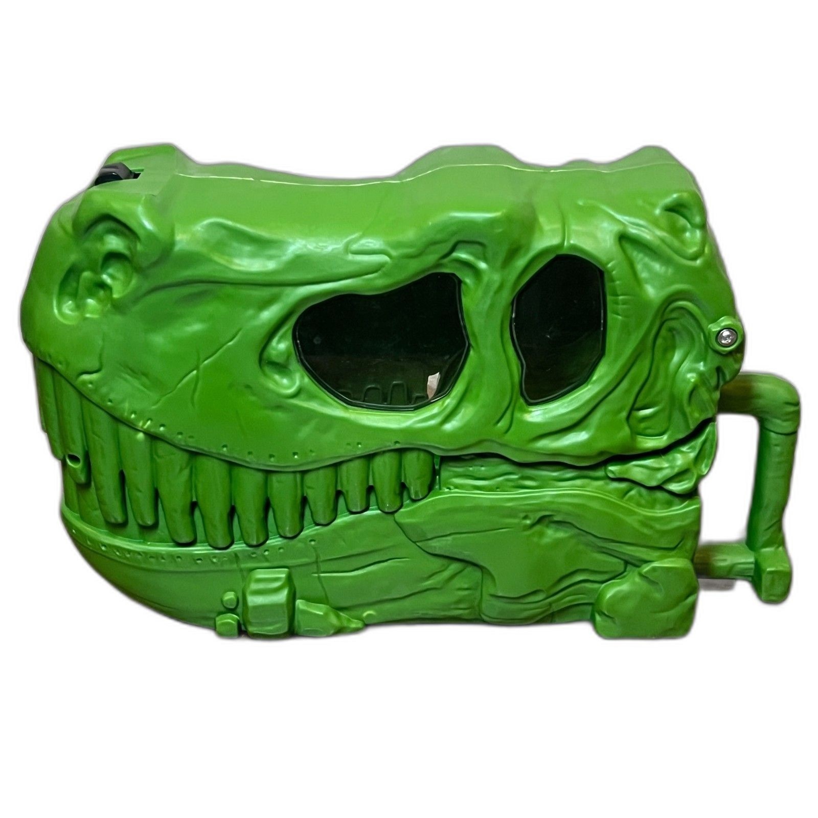 Green Dino Valley Response Team T-Rex Dinosaur Skull Carrying Storage Box Case