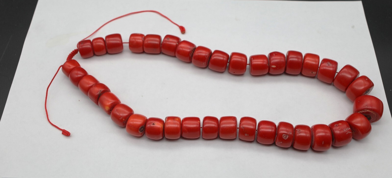 Estate Antique/ Vintage Chinese Tibetan/ Nepal Coral Large 18-26mm Beads 417g Estate Antique/ Vintage Chinese Tibetan/ Nepal Coral Large 18-26mm Beads 417g