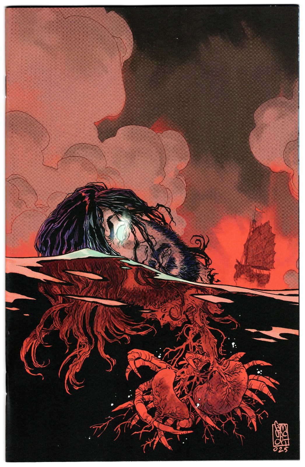BRZRKR: THE BLEEDING TIDE #1 - 1:30 CAMUNCOLI FULL ART CVR - 1ST PRINT - VF/NM BRZRKR: THE BLEEDING TIDE #1 - 1:30 CAMUNCOLI FULL ART CVR - 1ST PRINT - VF/NM