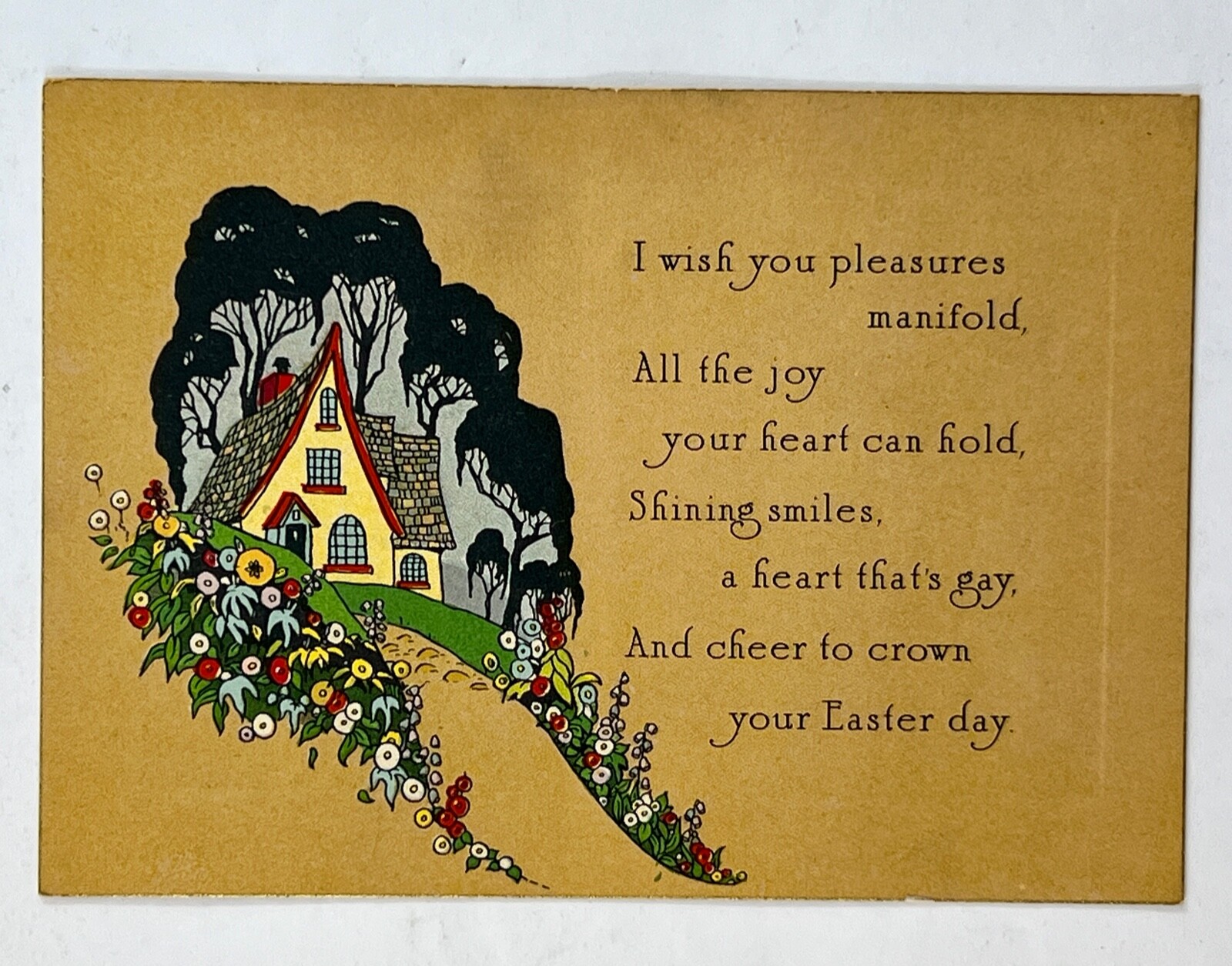RARE VINTAGE - Every Day Greetings Postcard - Posted -   PC15