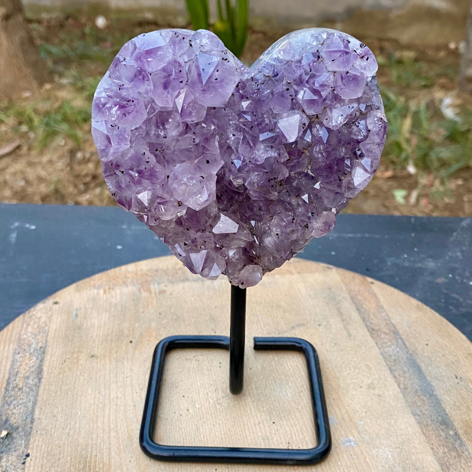 1.38LB Natural Amethyst Cluster quartz cluster crystal mineral specimen Healing