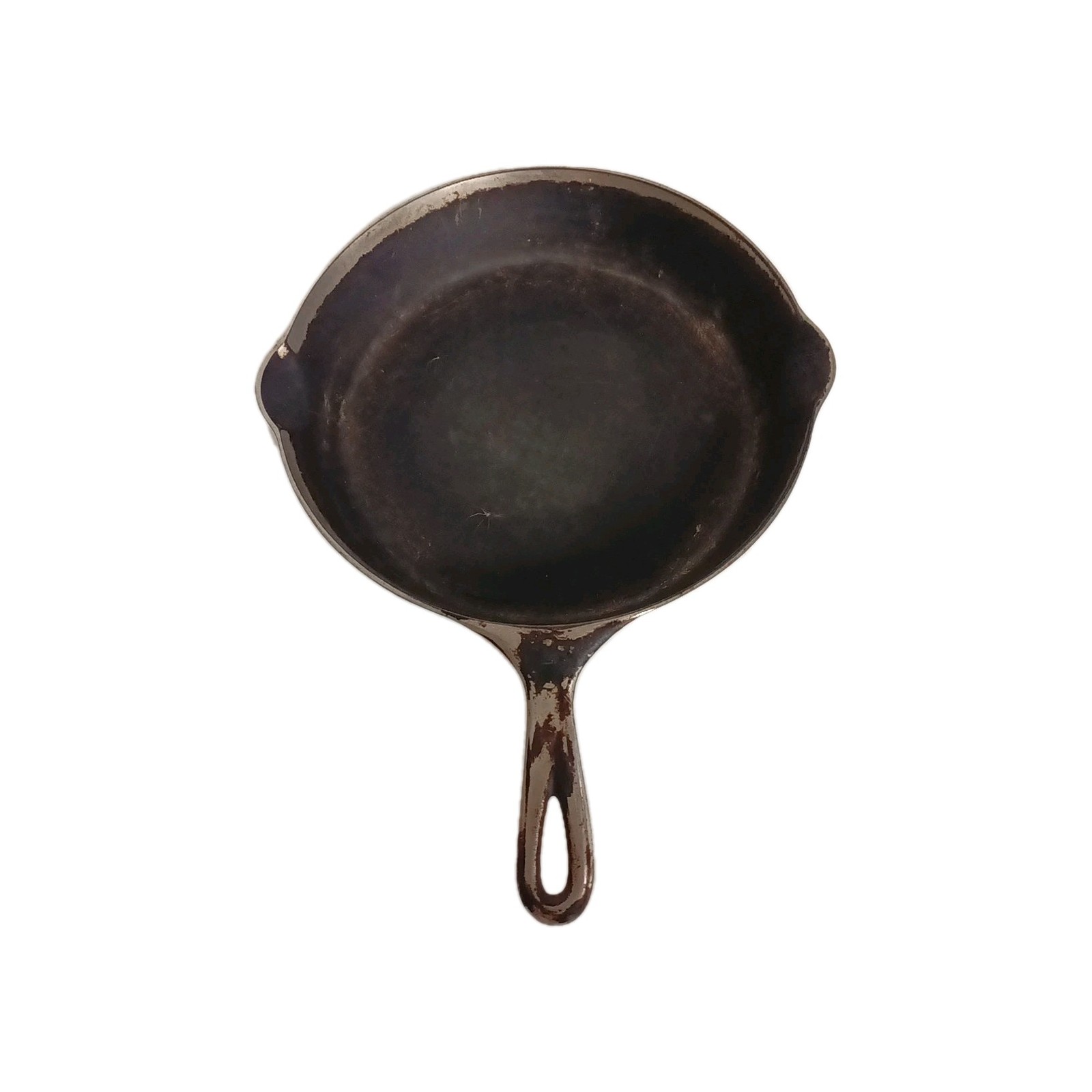 Griswold No 8 Size Skillet Small Block Logo Cast Iron Fry Pan Sits Flat Griswold No 8 Size Skillet Small Block Logo Cast Iron Fry Pan Sits Flat