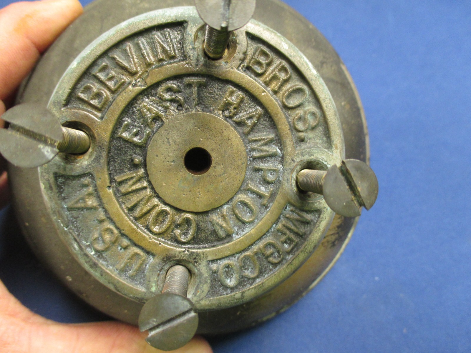 Vtg. Bevin Bros. Bermuda Carriage Bell Foot Operated Early Auto Model Working Vtg. Bevin Bros. Bermuda Carriage Bell Foot Operated Early Auto Model Working