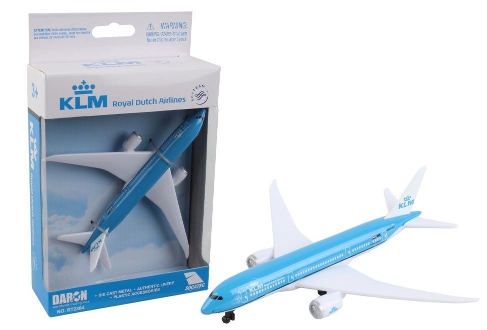 Daron KLM Royal Dutch Airlines Boeing 787 Toy Plane New Daron KLM Royal Dutch Airlines Boeing 787 Toy Plane New