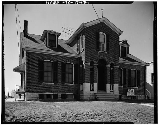 Photo:Washington Missouri Louis Trentmann House ca 1855 Fifth Street HABS