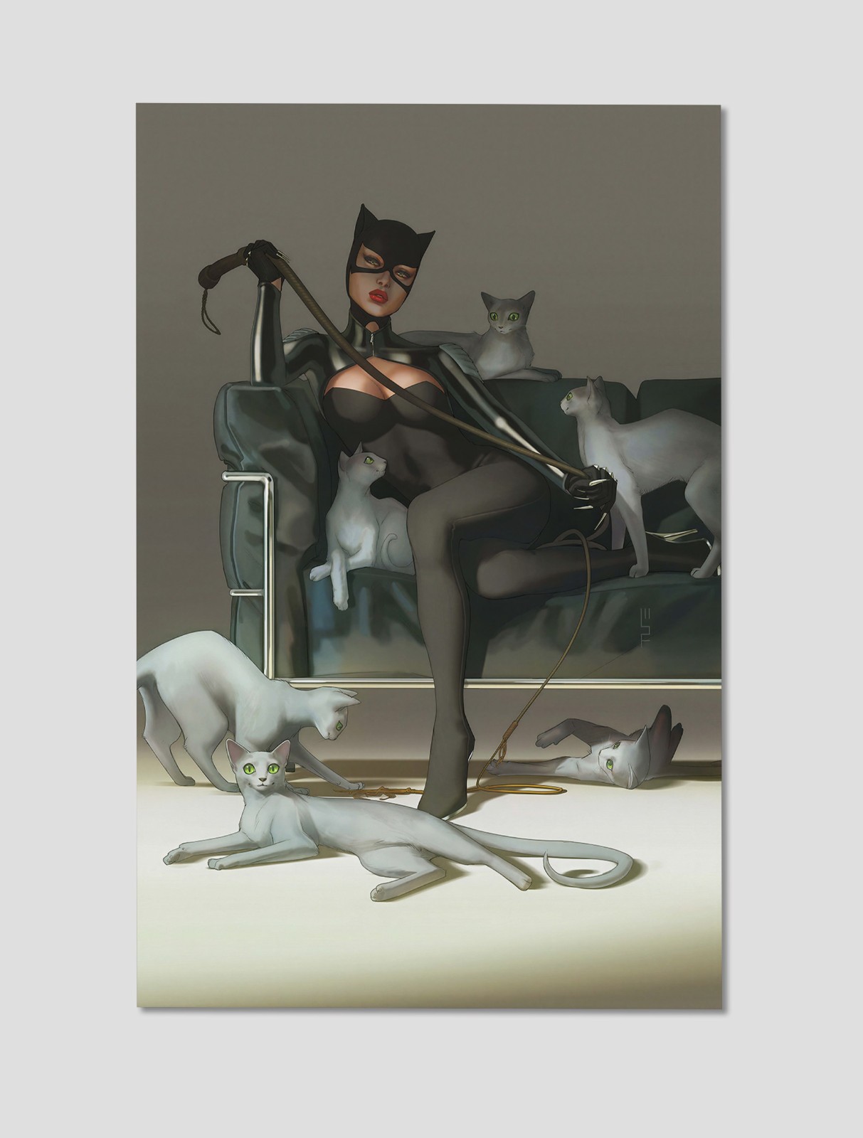Catwoman Selina Kyle Feline Vigilante Giclee Print Poster 11