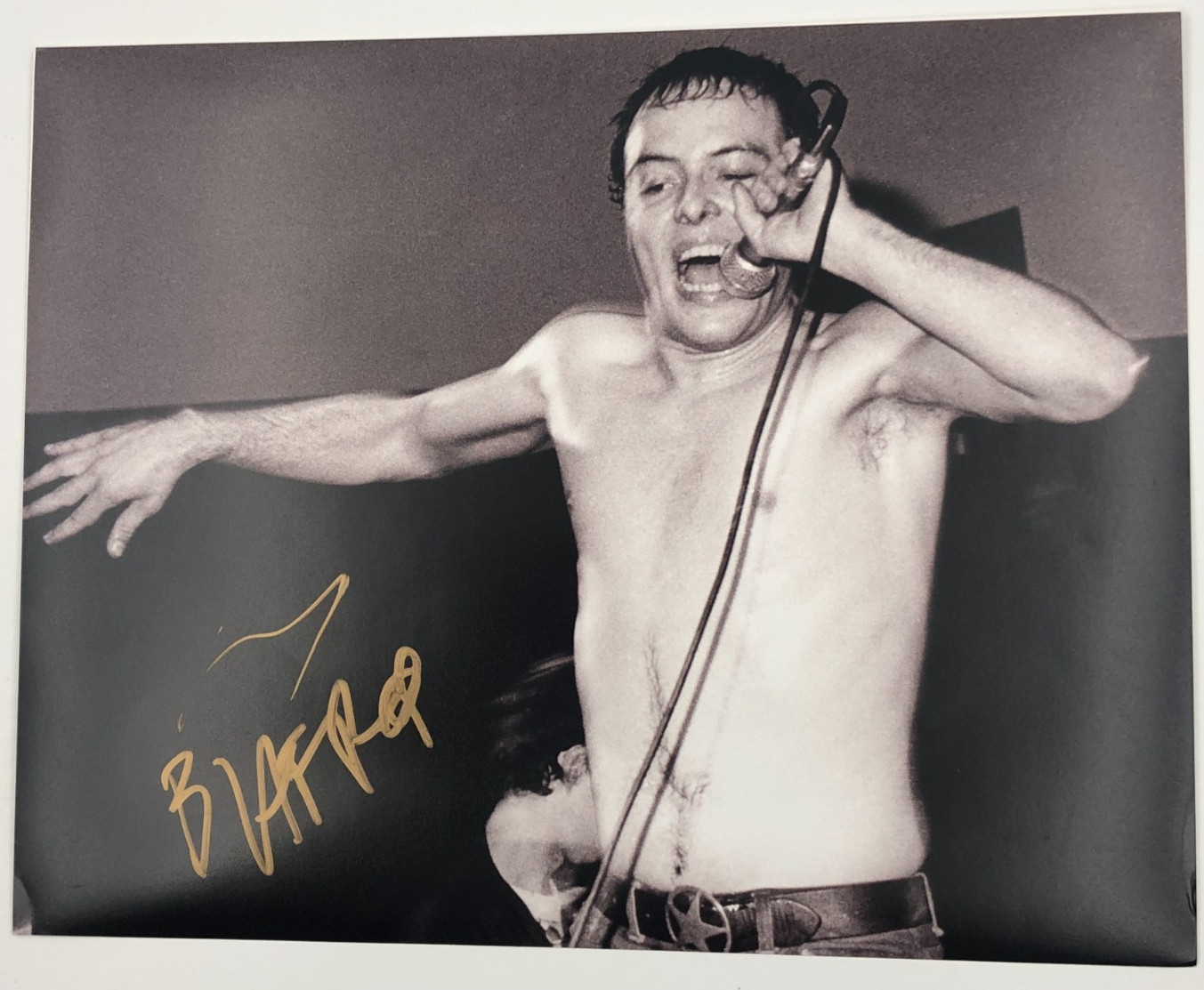 JELLO BIAFRA AUTO JSA wCOA Card Signed 11x14 PHOTO Singer LARD DEAD KENNEDYS JELLO BIAFRA AUTO JSA wCOA Card Signed 11x14 PHOTO Singer LARD DEAD KENNEDYS