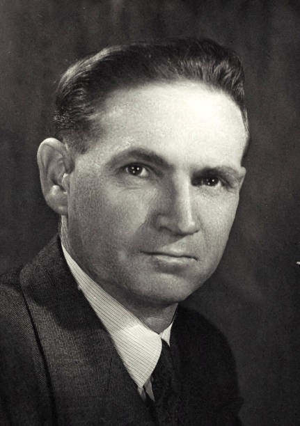 Australian politician Senator Bill Aylett ca 1940 Historic Old Photo