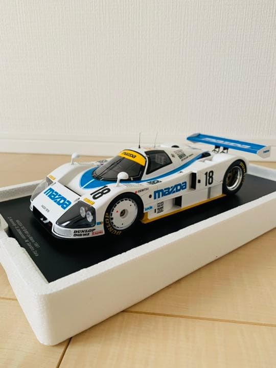 Spark 1/18 Mazda 787B 1991 Le Mans 24H Race Car Mazdaspeed Model
