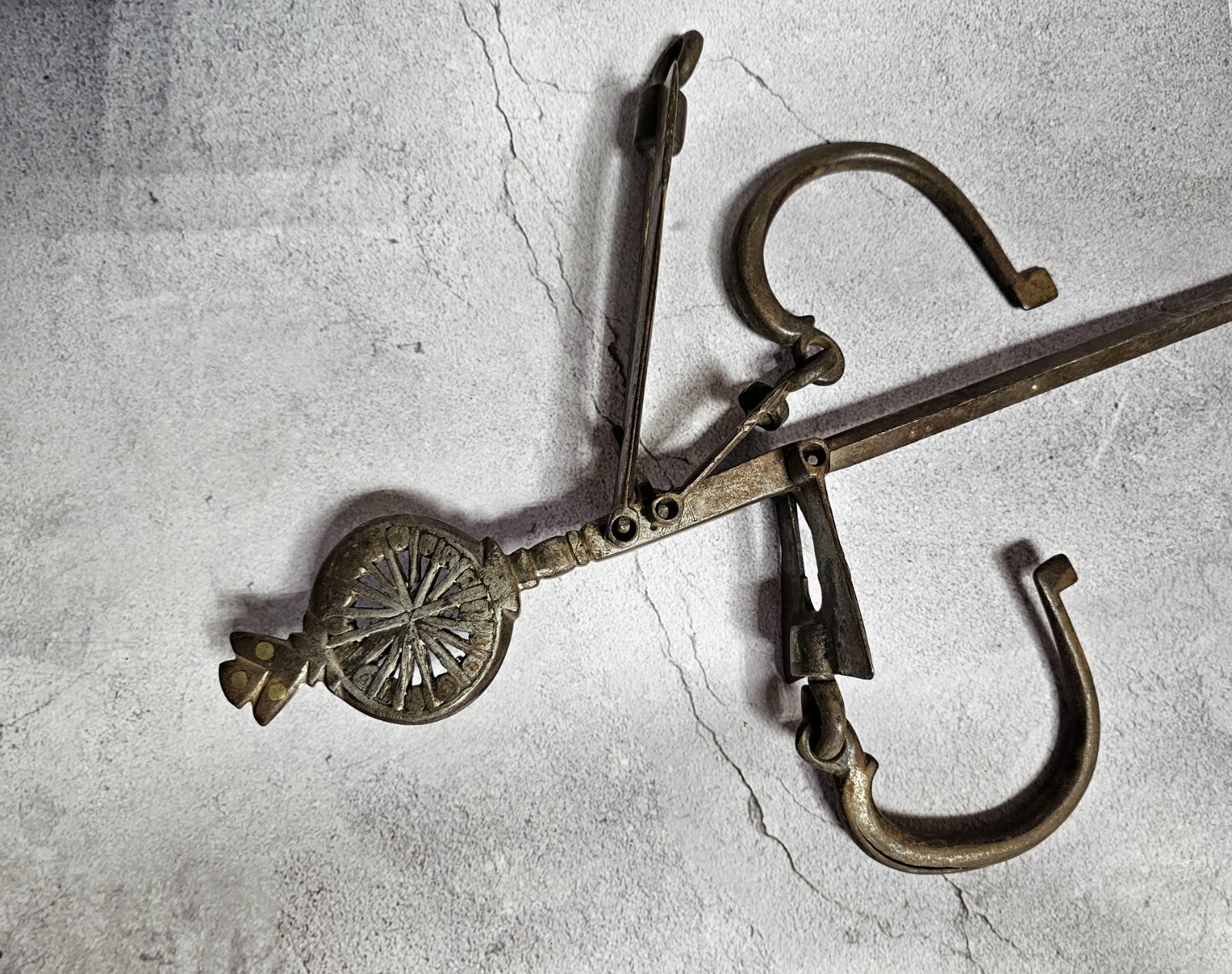 Rare Antique 17-18th Century Italian Venetian Forged Scale