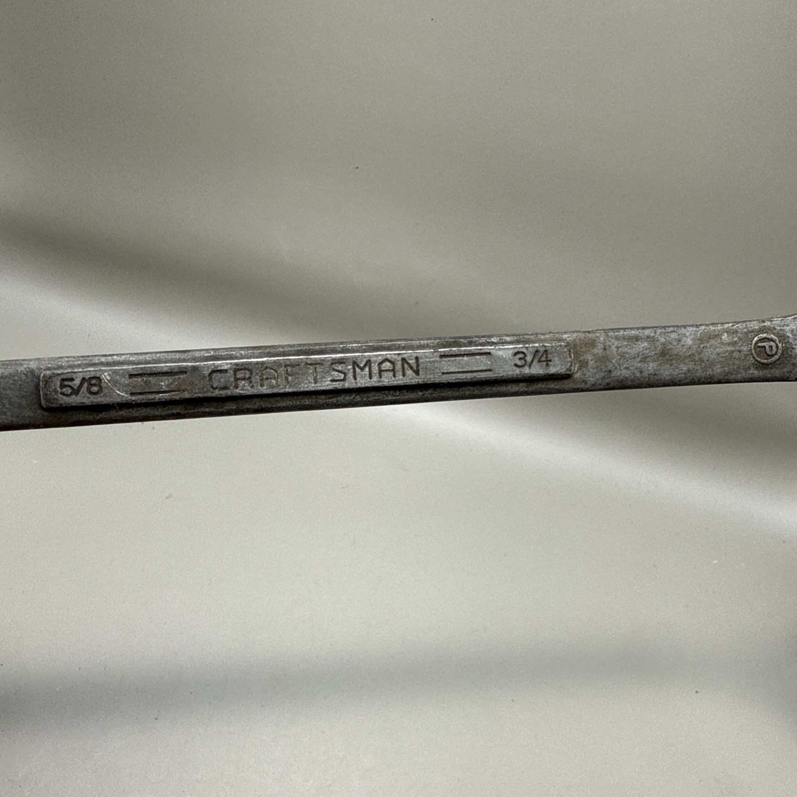 Vintage Craftsman Circle P 5/16” x 3/4” Double Box End Wrench Forged in USA