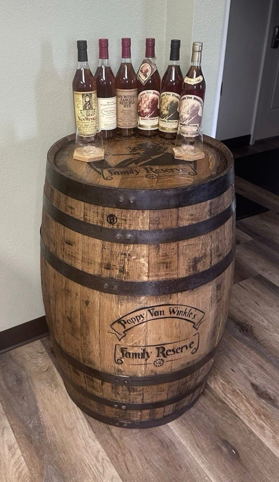 Pappy Van Winkle Barrels “No Alcohol” 