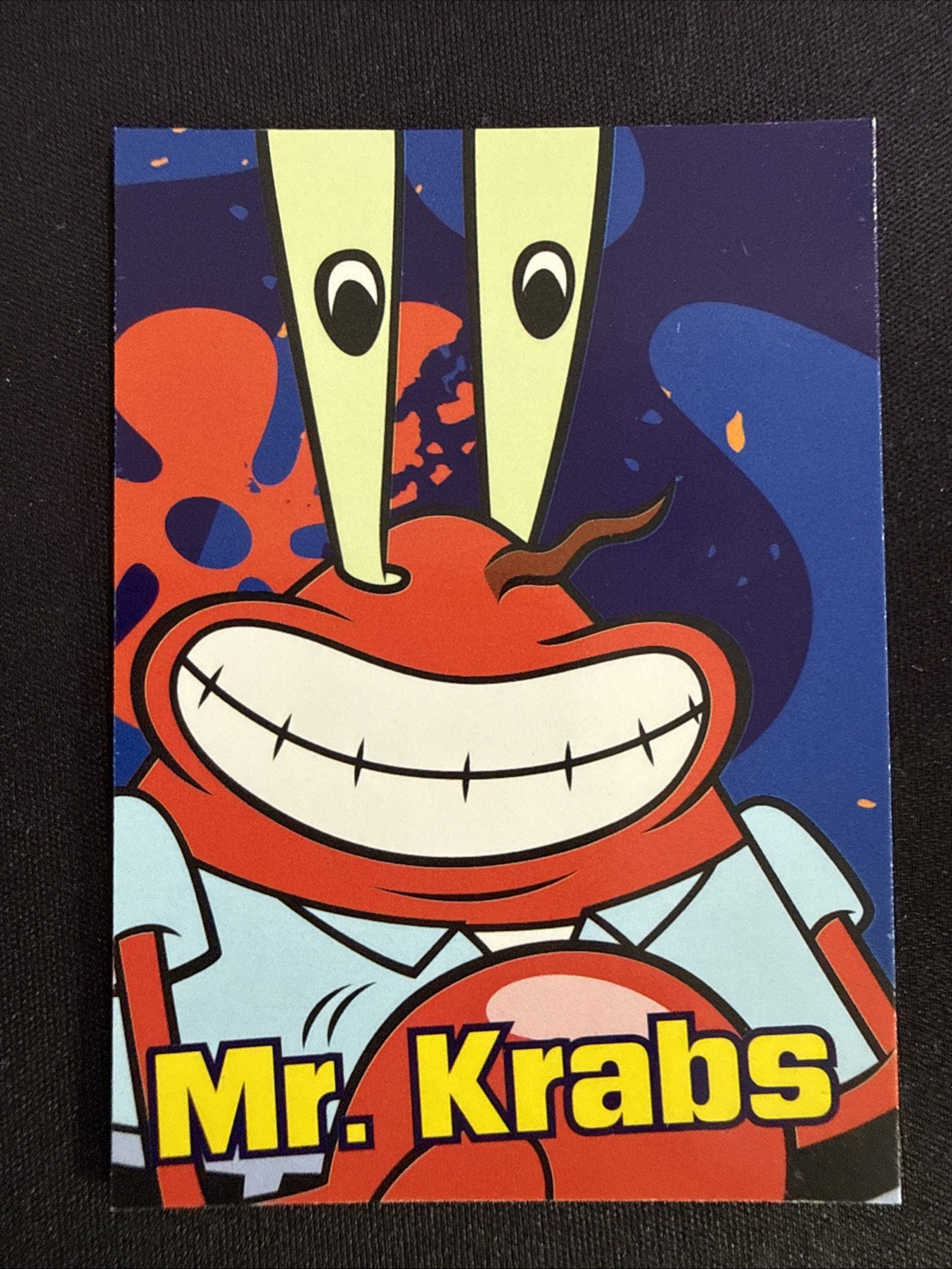 2009 Spongebob Topps Mr. Krabs #4 2009 Spongebob Topps Mr. Krabs #4