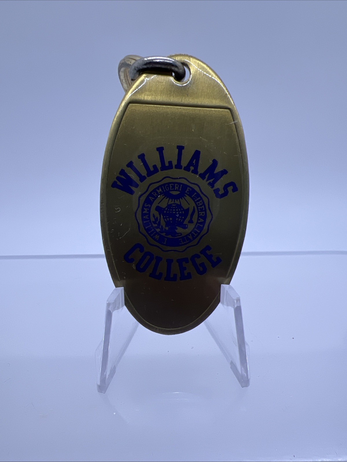 Vtg RARE Williams College Brass Keychain/Secur·A·Key Vtg RARE Williams College Brass Keychain/Secur·A·Key