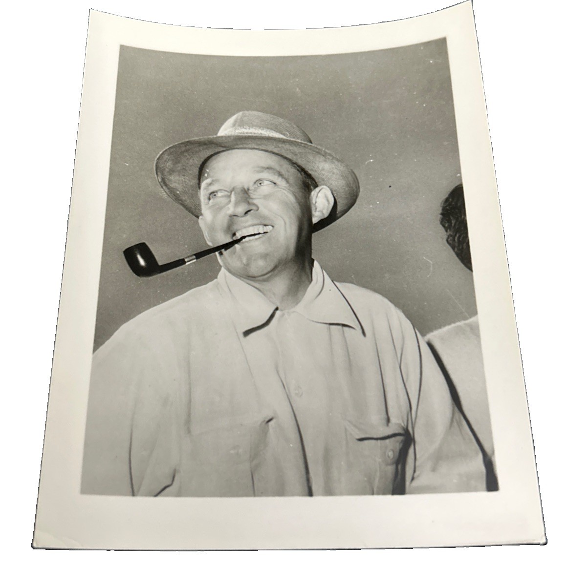 Bing Crosby B/W Hollywood Fan Club Press Photo Bing Crosby B/W Hollywood Fan Club Press Photo