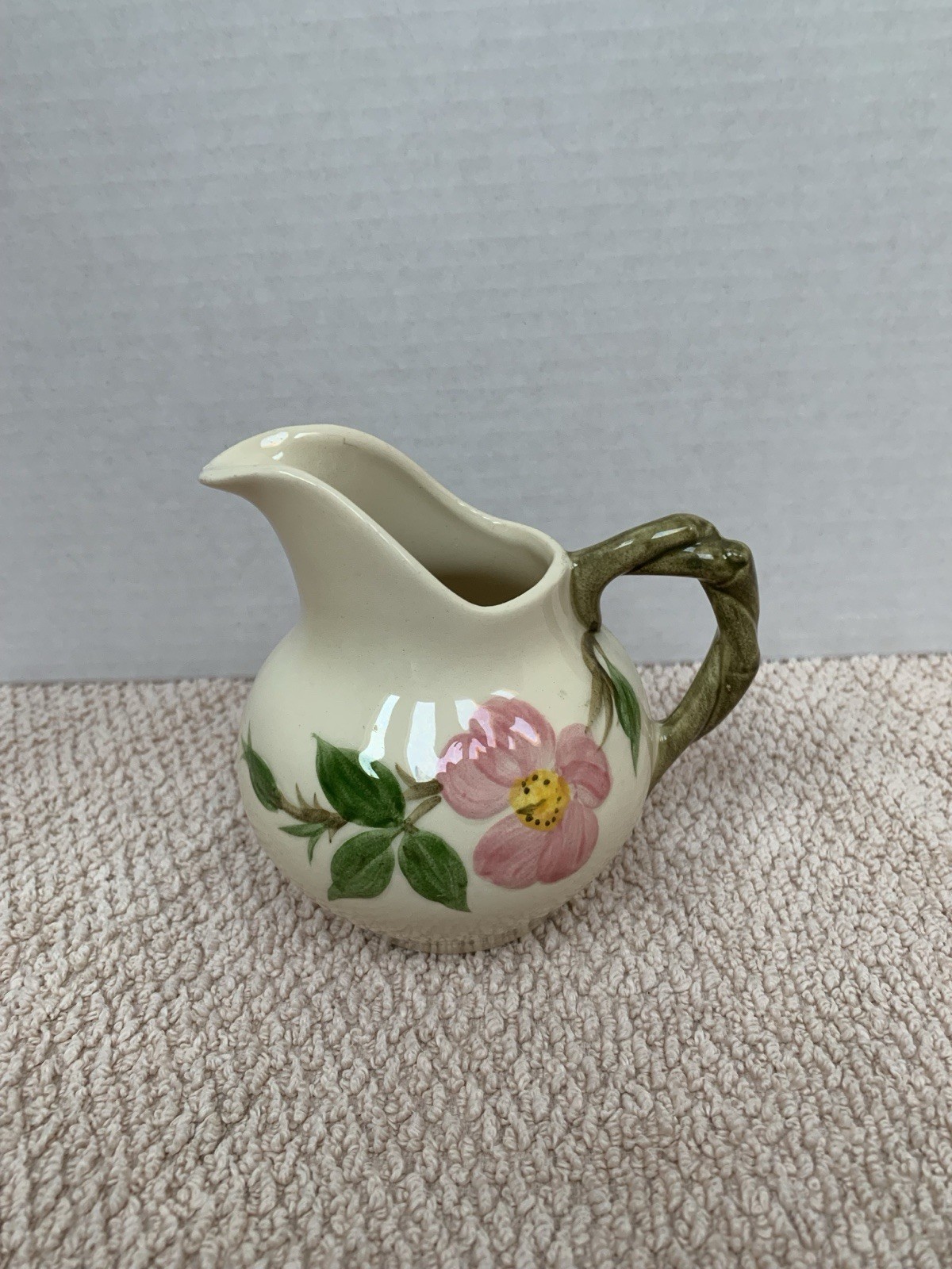 🌸 DESERT ROSE 🌸FRANCISCAN WARE CA CREAMER PITCHER 3.75 🌸 DESERT ROSE 🌸FRANCISCAN WARE CA CREAMER PITCHER 3.75