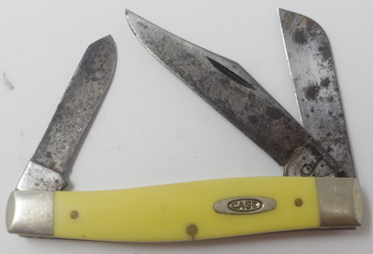 2017 Yellow Case XX 3375 CV Large Stockman Pocket Knife USA - TSA Auction