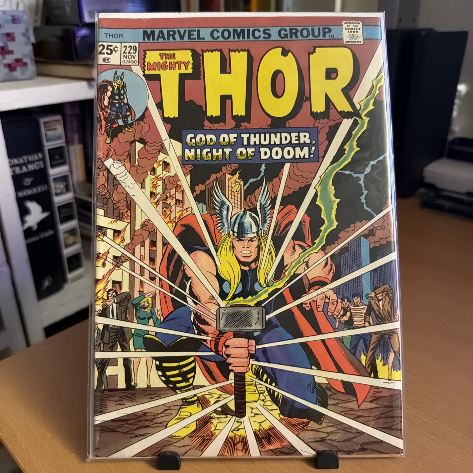 The Mighty Thor #229 Marvel Comics 1974 VF