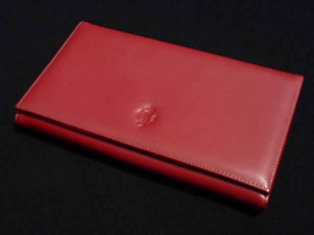 Genuine Genuine Ferrari Leather Owners Manual Document Wallet Case 458 F355 F40
