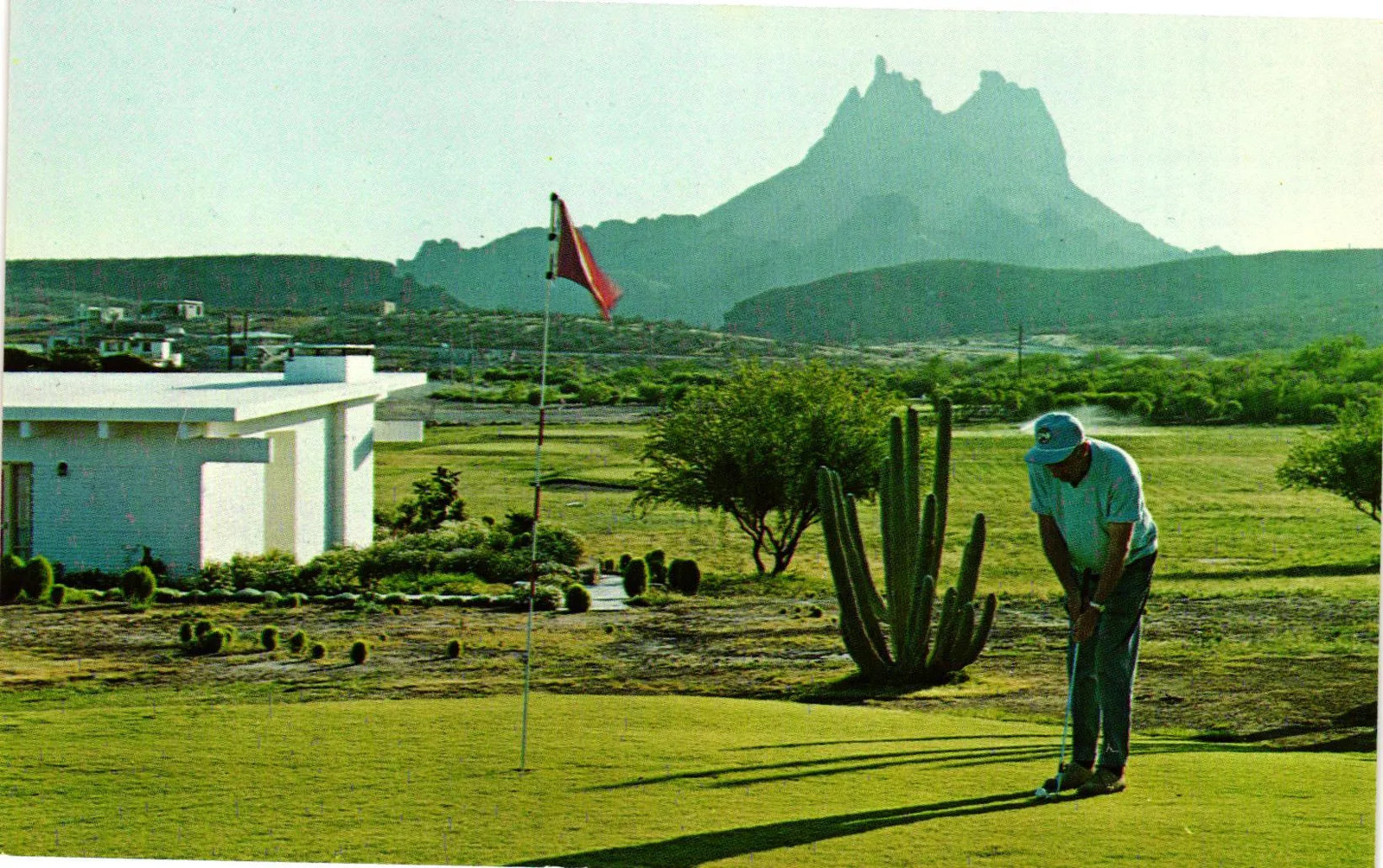 Vintage Postcard- GOLF COURSE, LA PASADA DE SAN CARLOS, NUEVO GUAYMAS, SONORA, M Vintage Postcard- GOLF COURSE, LA PASADA DE SAN CARLOS, NUEVO GUAYMAS, SONORA, M