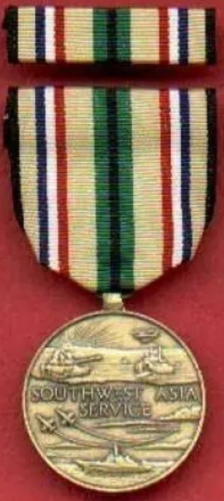 Southwest Asia Service Medal Operation Desert Shield Storm Gulf Army SASM NEW