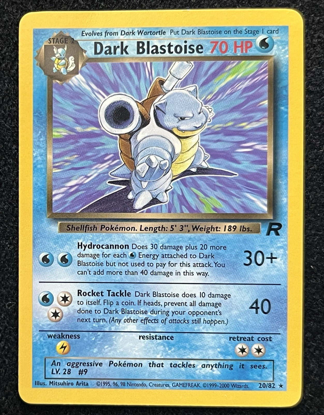 (NM) Dark Blastoise 20/82 - Pokemon Team Rocket