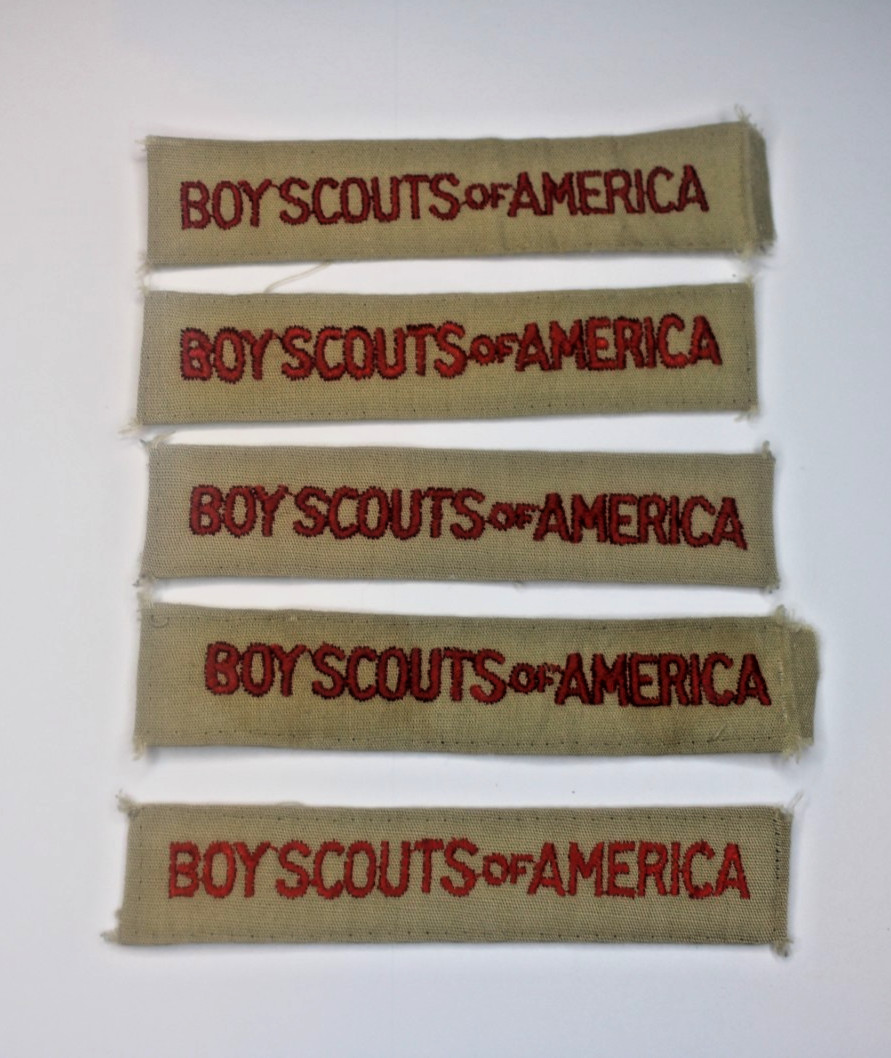 Uniform Program Strip Tan Lot Of 5 Boy Scouts of America BSA Patch Uniform Program Strip Tan Lot Of 5 Boy Scouts of America BSA Patch