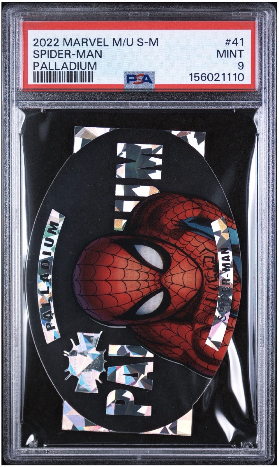 2022 Upper Deck Skybox Marvel Metal Universe Spider-Man PALLADIUM #41 PSA 9 2022 Upper Deck Skybox Marvel Metal Universe Spider-Man PALLADIUM #41 PSA 9