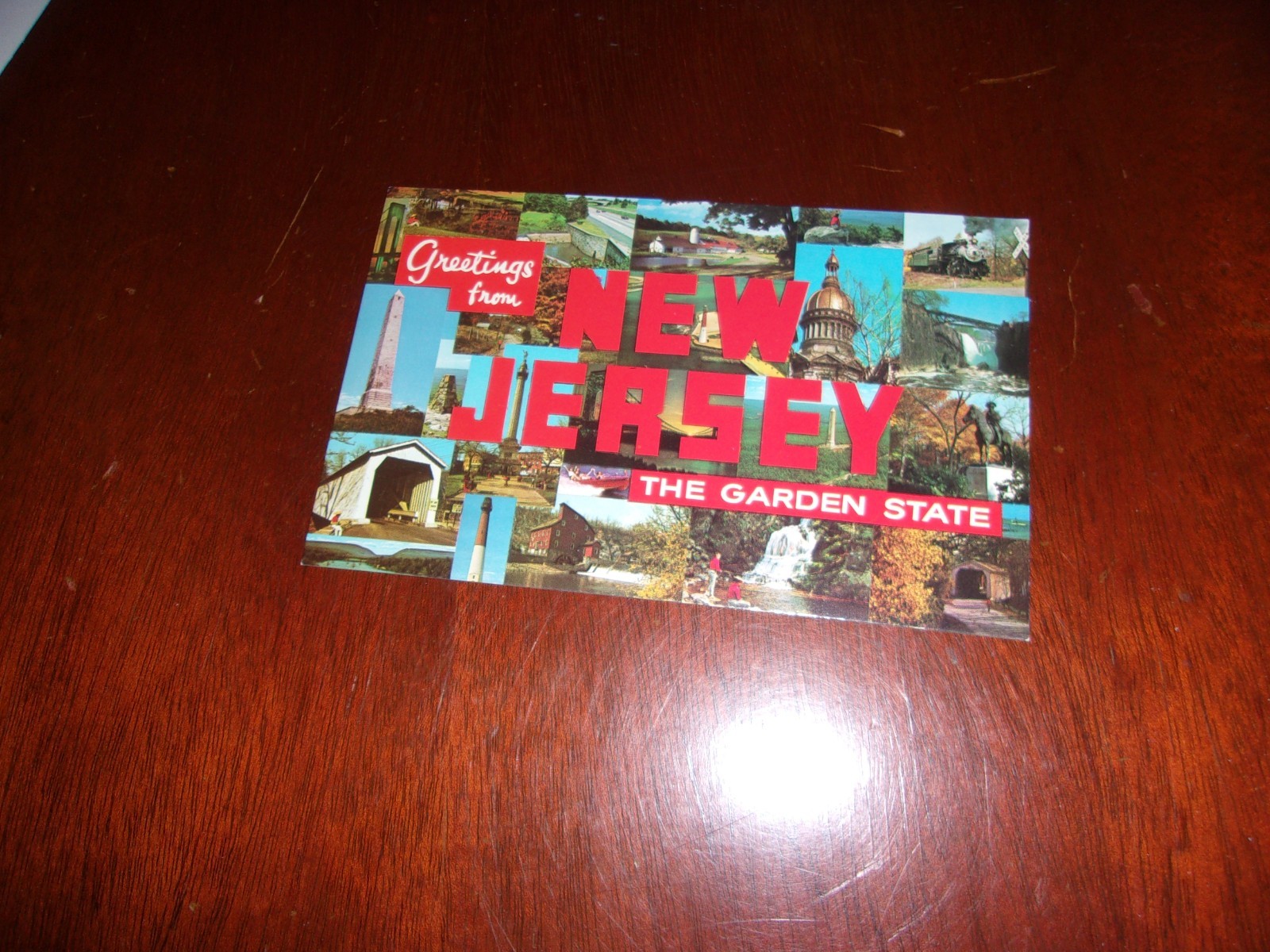 Greetings From New Jersey Postcard