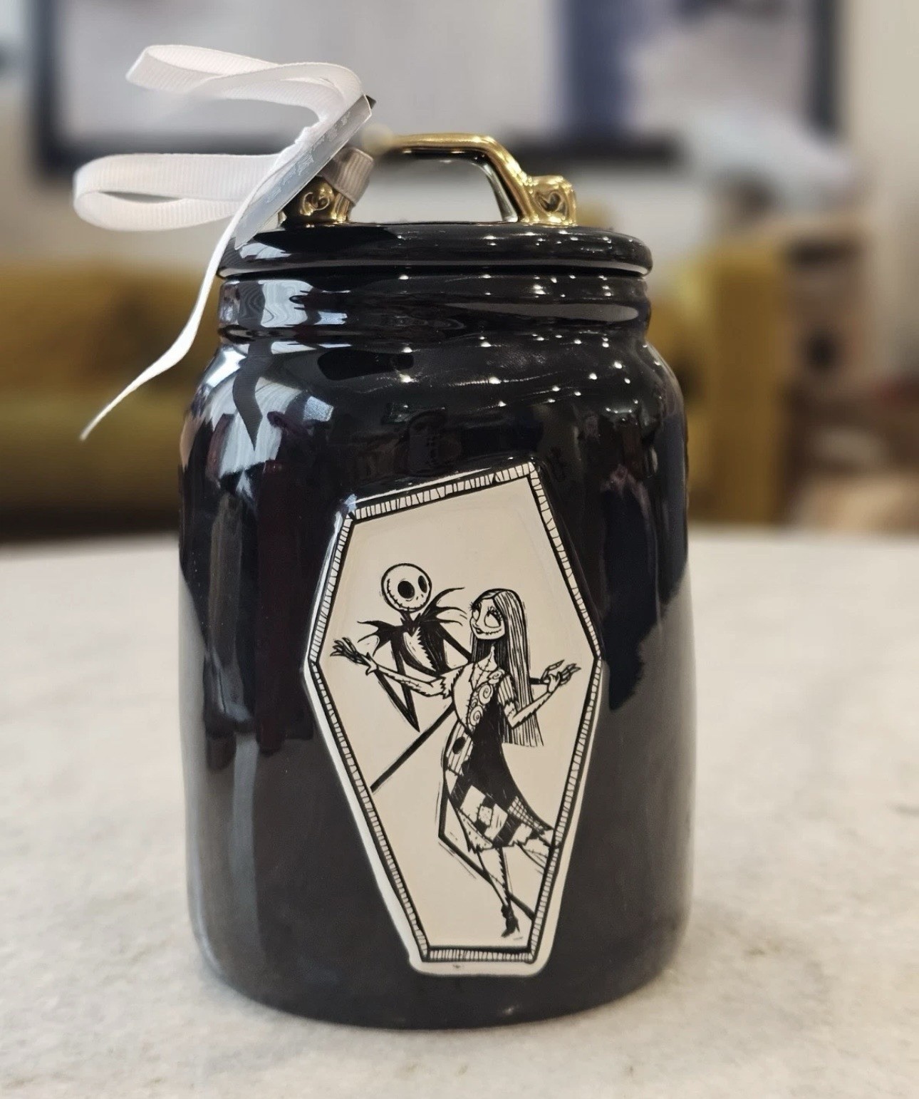 Disney Rae Dunn Nightmare Before Christmas Jack Sally Canister This Is Halloween