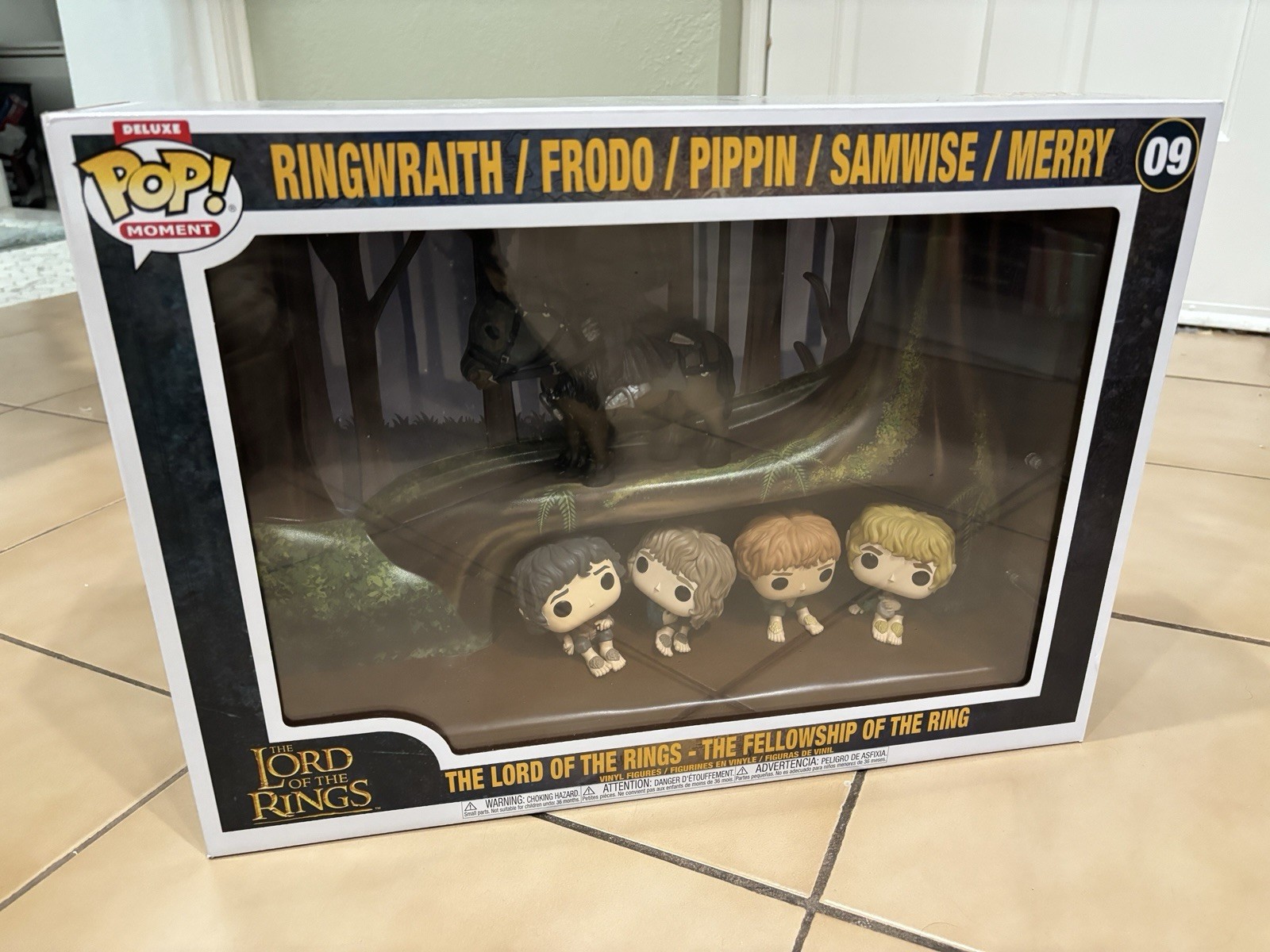 Lord of the Rings Deluxe Ringwraith Funko Pop Moment #09 Fellowship of the Ring