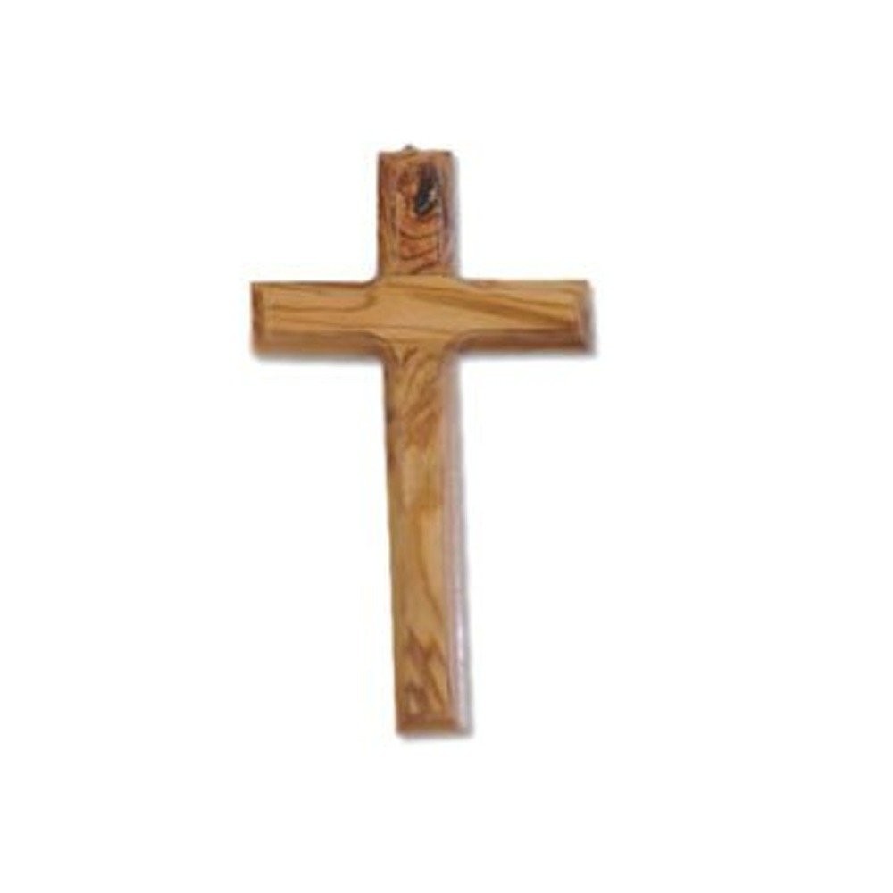 Holy Land Market Olive Wood Cross - 4.75-5 Inches Tall Holy Land Market Olive Wood Cross - 4.75-5 Inches Tall