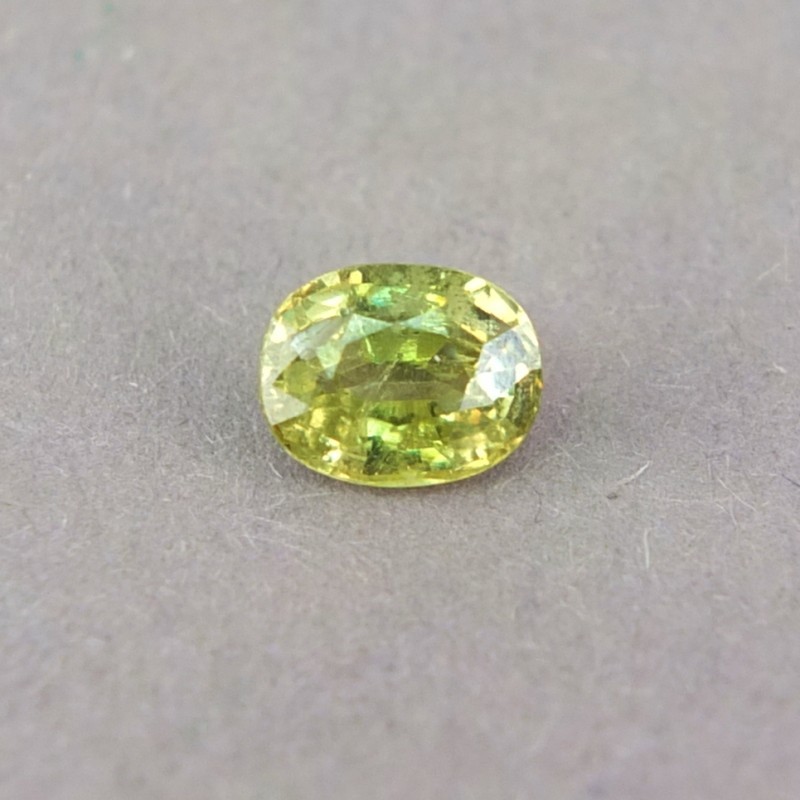 SHOLA Genuine 0,91 Ct Natural Demantoid Garnet Very Rare From Russia