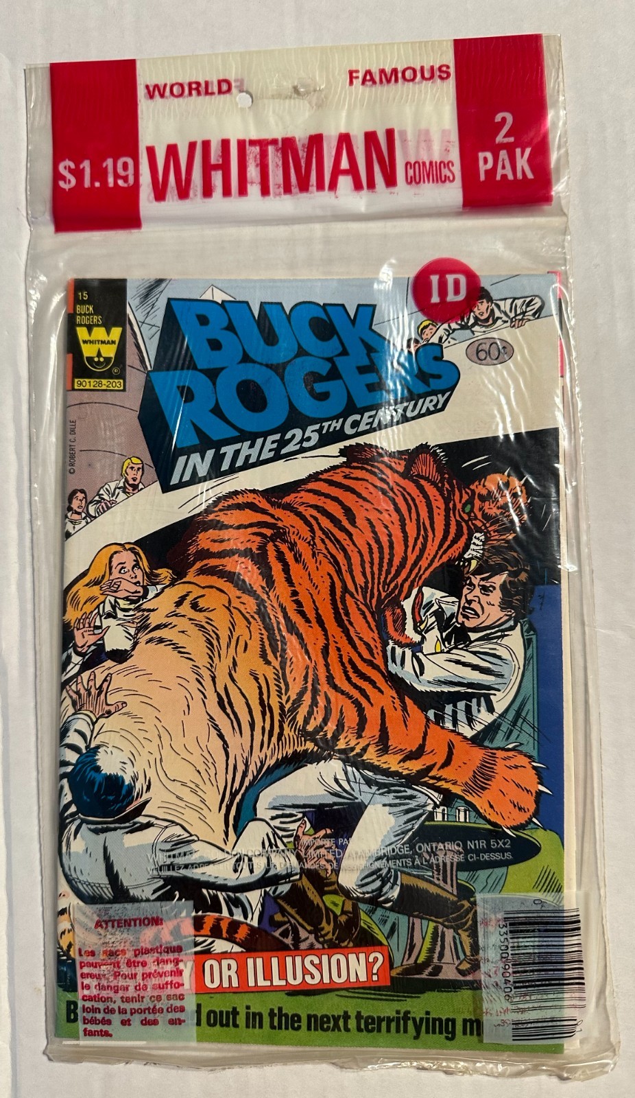 WHITMAN 2 PAK  MULTI PACK COMICS - SEALED      BUCK ROGERS AND FLASH GORDON