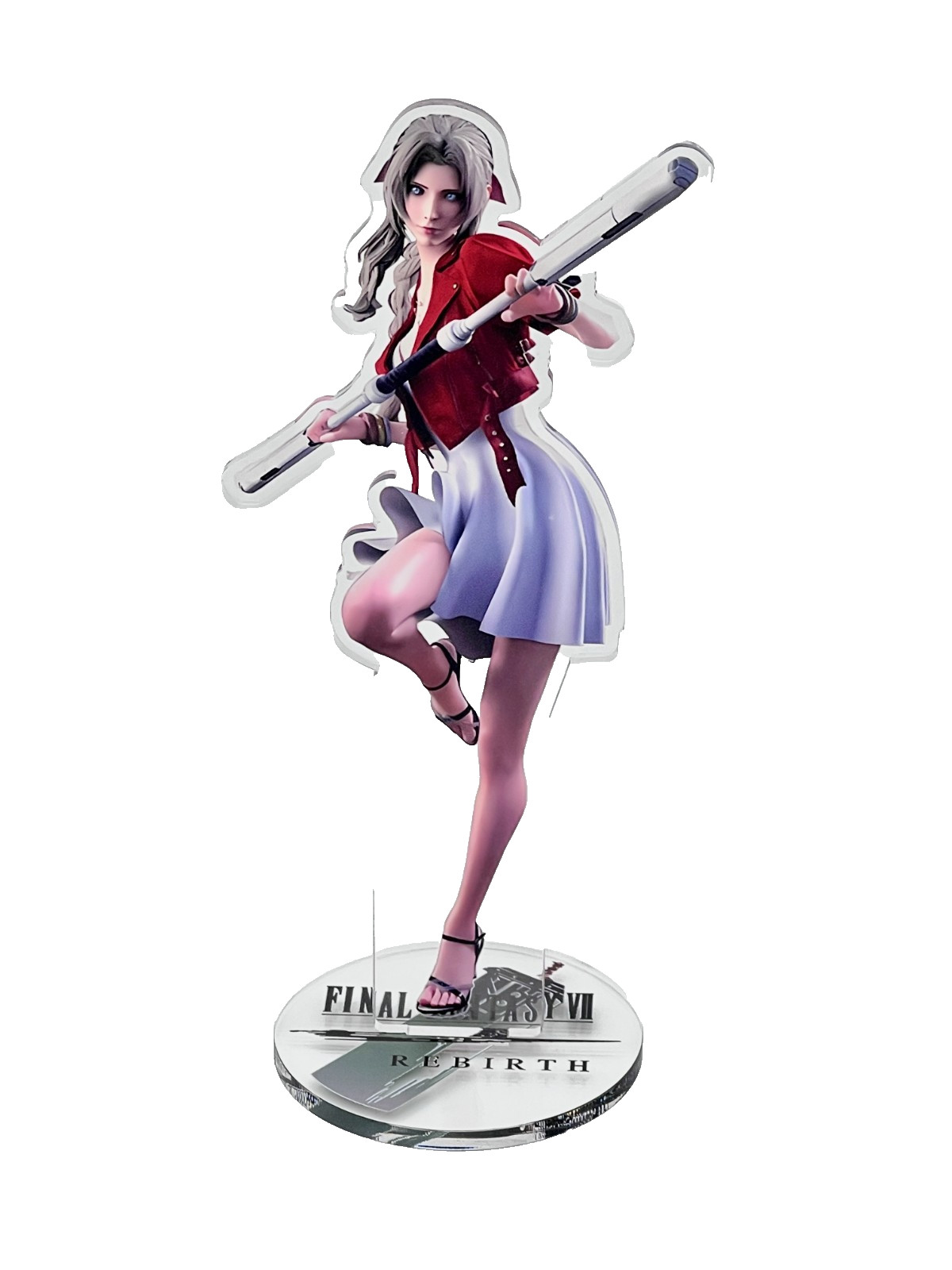 SE FF VII Aerith Gainsborough Acrylic Display Stand Figure
