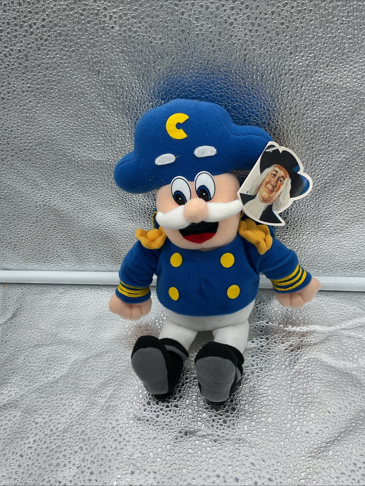 Vintage Quaker Oats Cap'n Captain Crunch Cereal Plush Stuffed Doll 1999 NWT