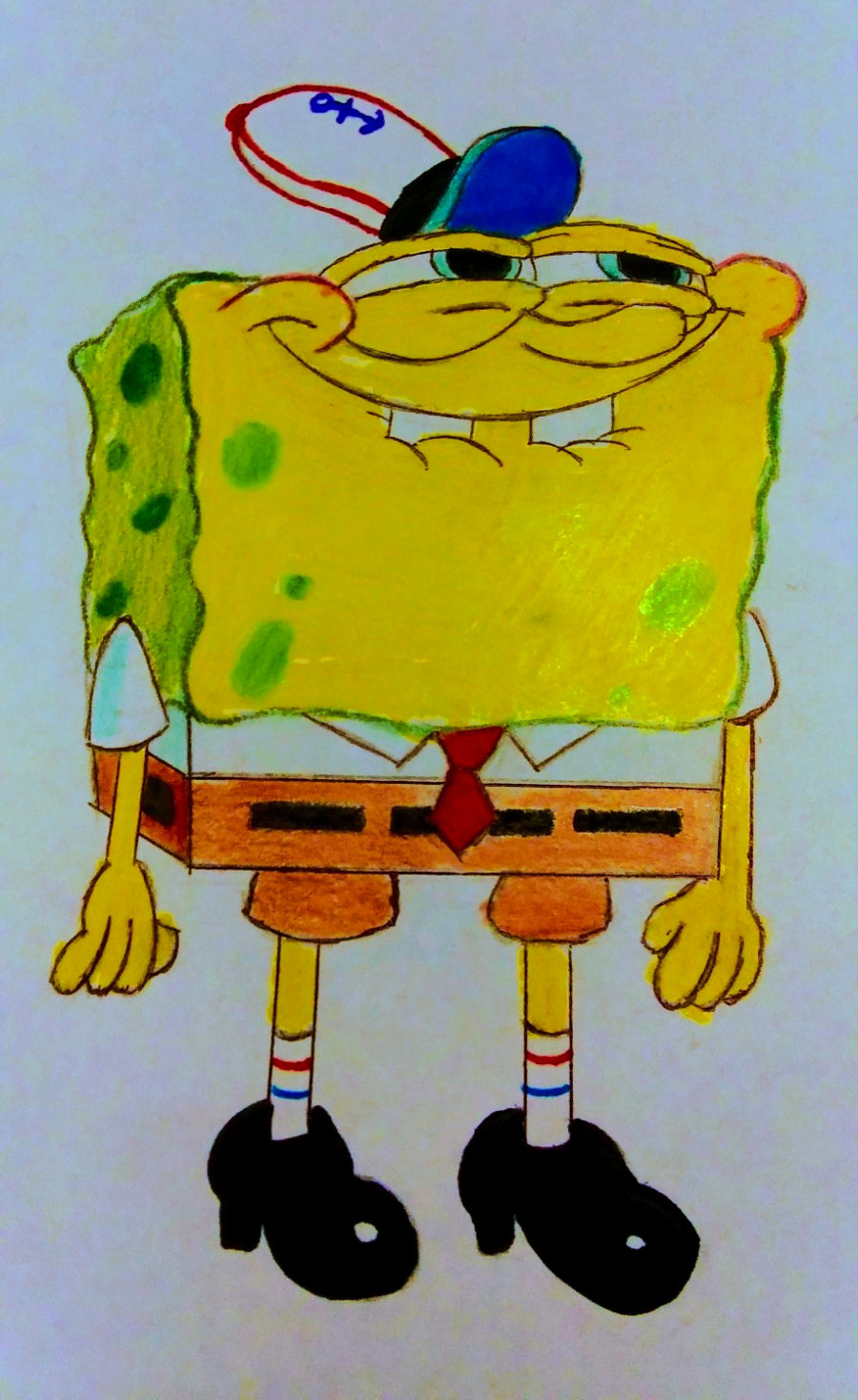 SpongeBob SquarePants Fanart Drawing No Frame