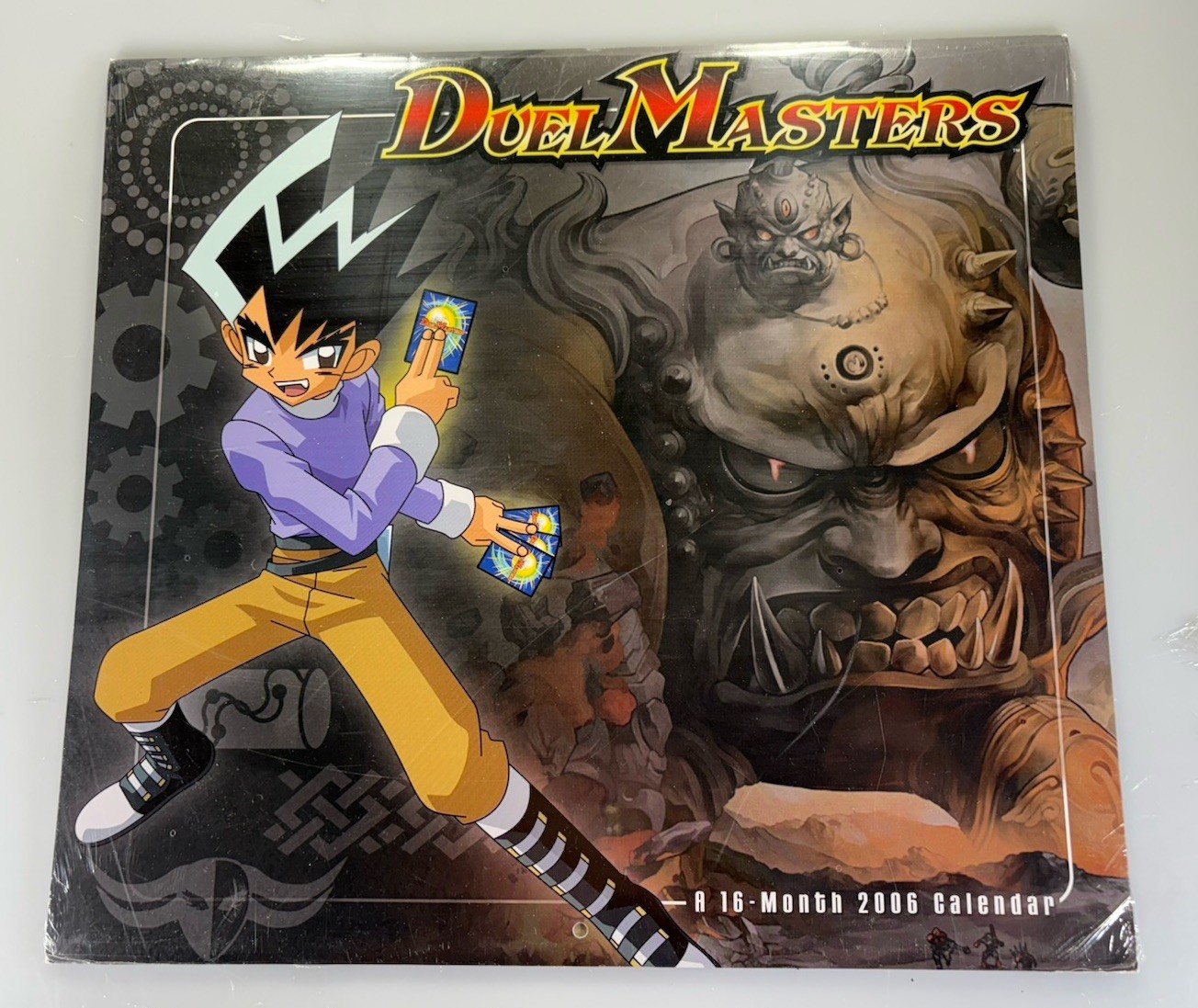 RARE 2006 Day Dream Wizards Of The Coast Hasbro Duel Masters 16-Month Calendar RARE 2006 Day Dream Wizards Of The Coast Hasbro Duel Masters 16-Month Calendar