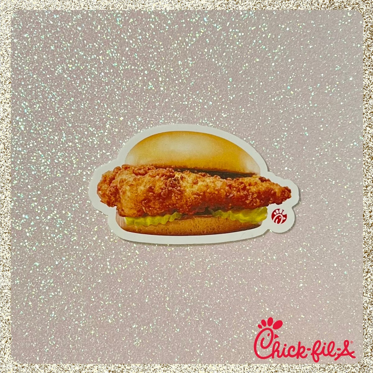 Chick-Fil-A Chicken Sandwich Die Cut Gift Card w/ Envelope $0 Chick-Fil-A Chicken Sandwich Die Cut Gift Card w/ Envelope $0
