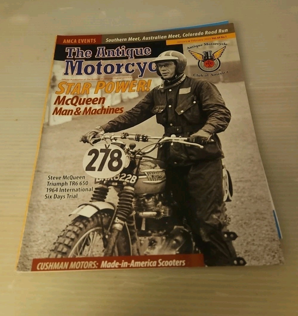 2025 Jan/Feb. The Antique Motorcycle Magazine-Antique Motorcycle Club Of America 2025 Jan/Feb. The Antique Motorcycle Magazine-Antique Motorcycle Club Of America