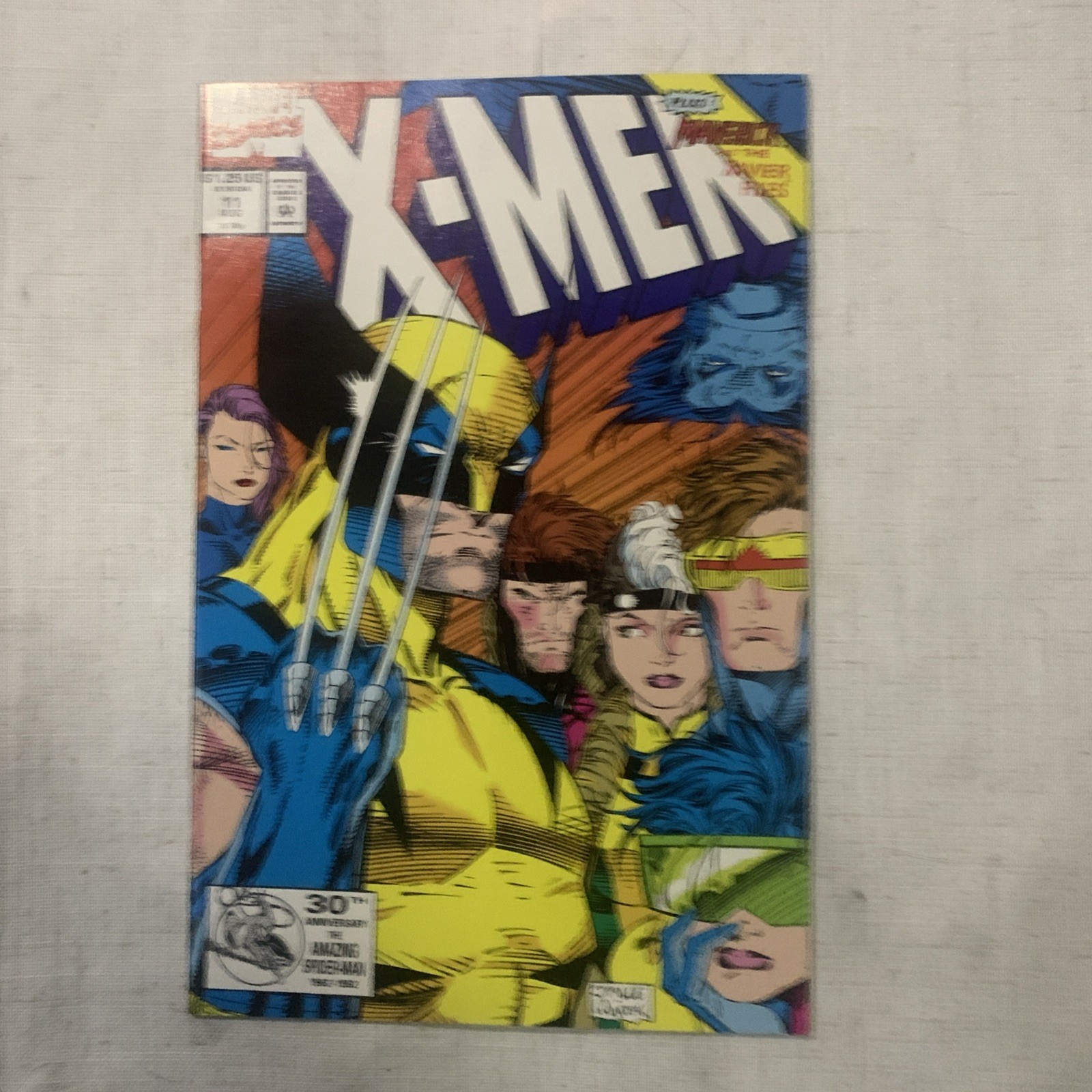 X-Men # 11 (Marvel 1992) SILVER Pressman 2nd Print (Jim Lee) HTF RARE (NM +/-) X-Men # 11 (Marvel 1992) SILVER Pressman 2nd Print (Jim Lee) HTF RARE (NM +/-)