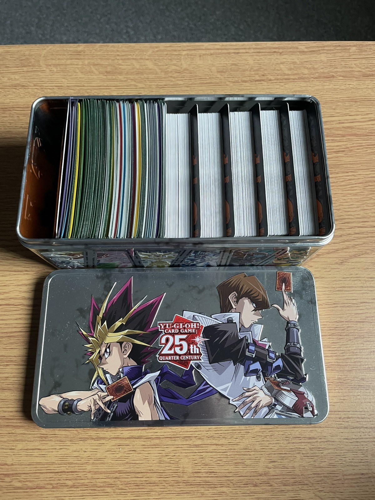 Yu-Gi-Oh 300 CARD NM to LP Condition Joblot Bundle with Tin 80 Rare’s to Ultra’s Yu-Gi-Oh 300 CARD NM to LP Condition Joblot Bundle with Tin 80 Rare’s to Ultra’s