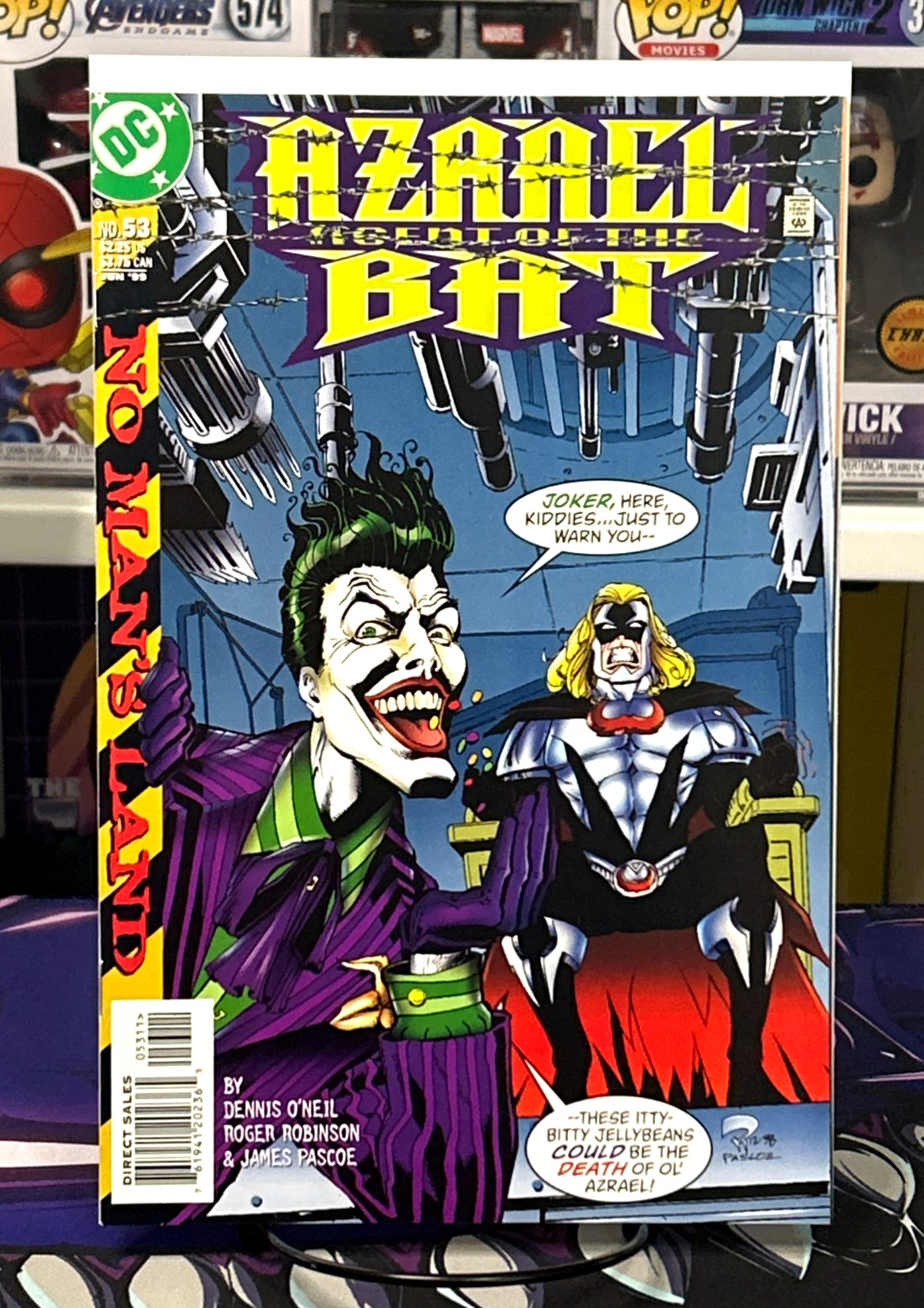 Azrael Agent of the Bat #53 DC Comics 1999 Joker No Man\'s Land Part 17 VF/NM