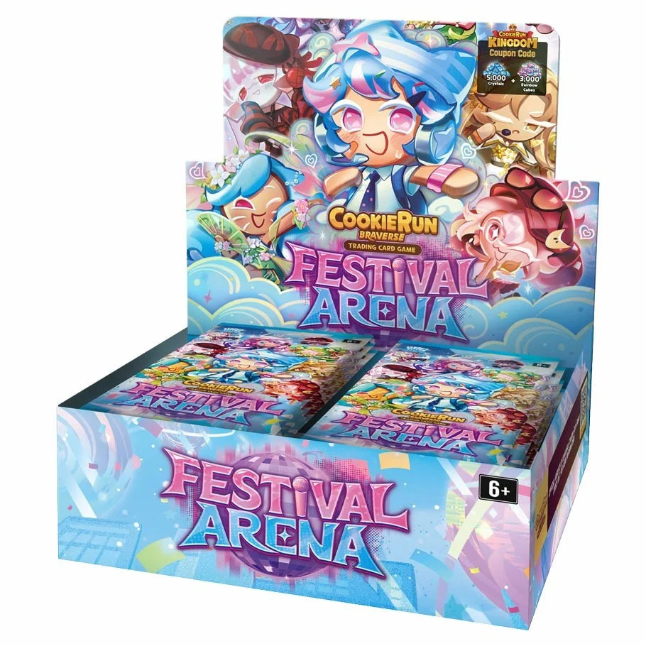 CookieRun TCG Braverse Festival Arena Booster Display Box (28 Packs)