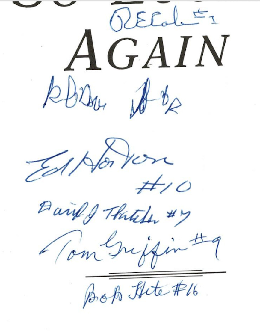 Jimmy Doolittle Raid World War II Multi Autographed Signed Book AMCo COA 21635