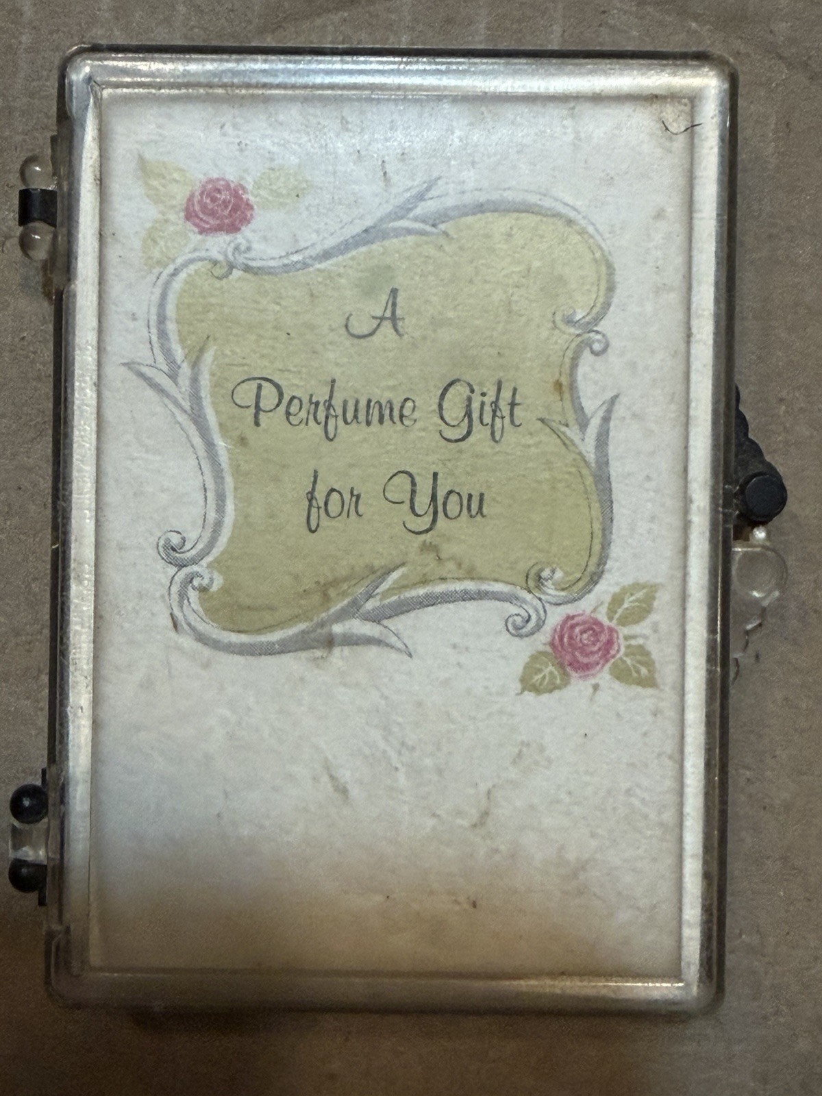 Vintage 1940s NIPS DeLuxe Purs Pak Famous Name Perfume Sampler Set w Box