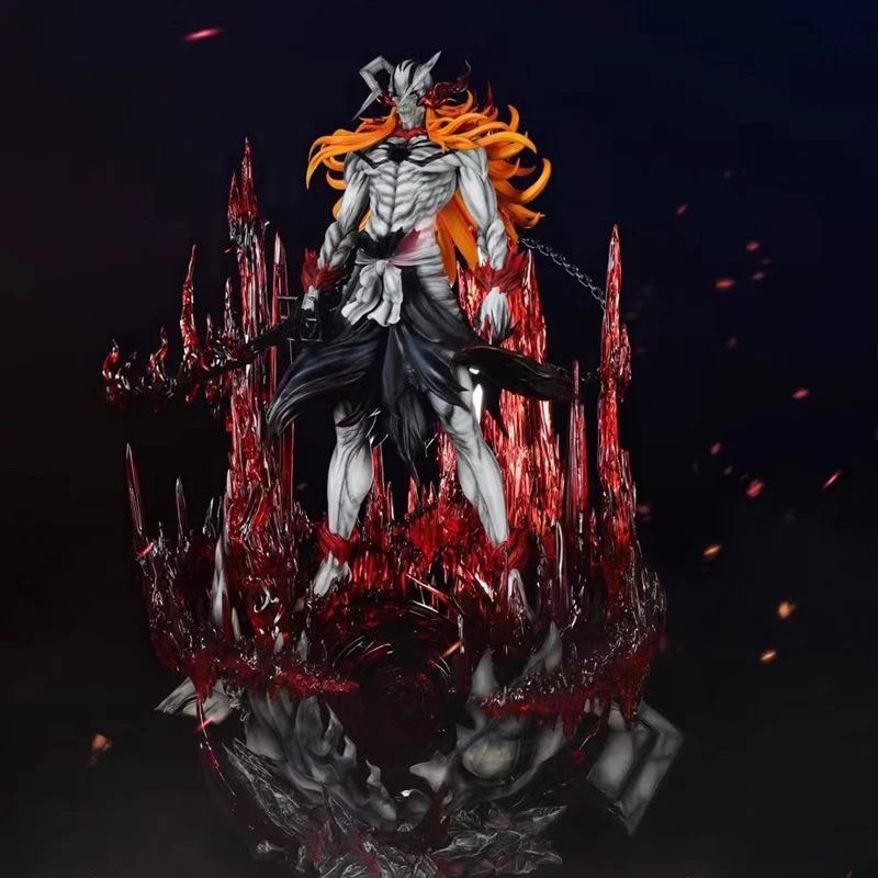 Bleach Anime Figure Kurosaki Ichigo Ulquiorra Cifer 1:1 Figurine Model Toy Gift