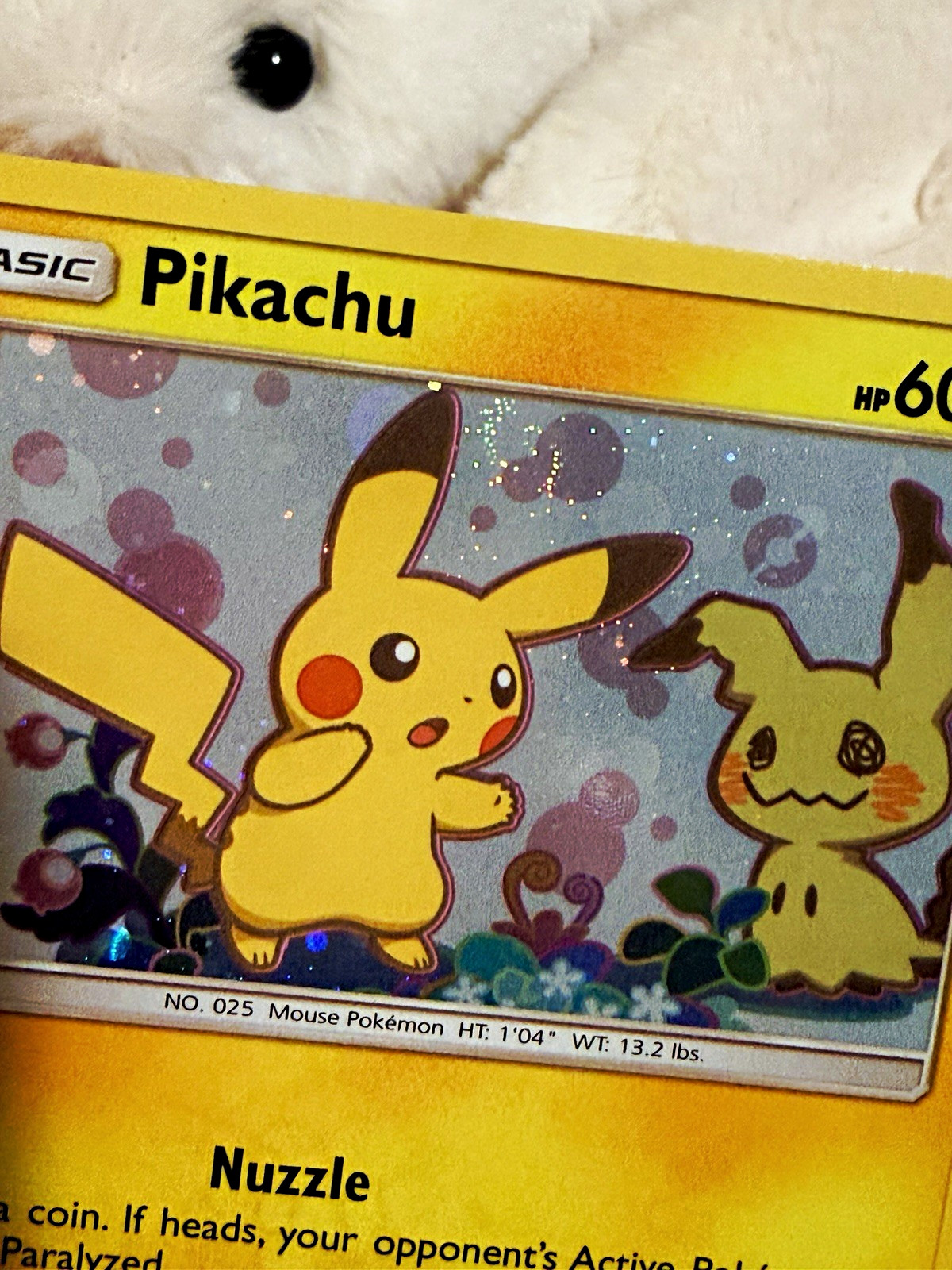 Swirl🌀 Pokémon TCG Pikachu SM162 Holo Promo English 2019 Card