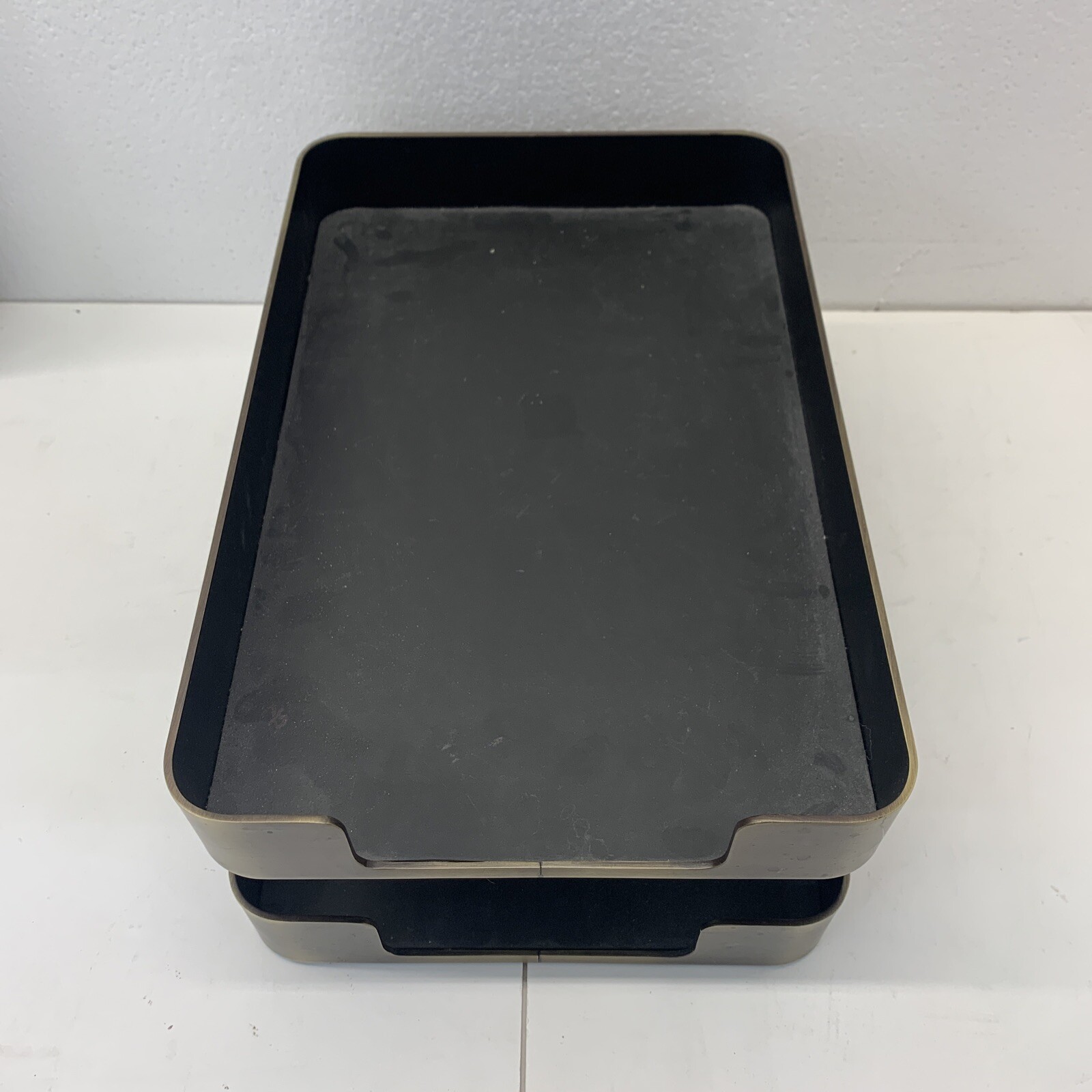 Smith Metal Arts Double Layer Letter Tray