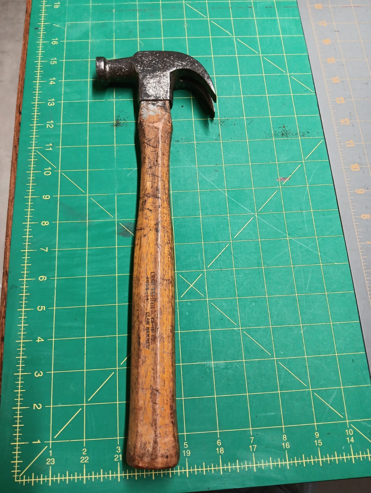 Vintage Craftsman 4855-14” U.S.A. 13-16 Oz. Claw Hammer - Original Vintage Craftsman 4855-14” U.S.A. 13-16 Oz. Claw Hammer - Original